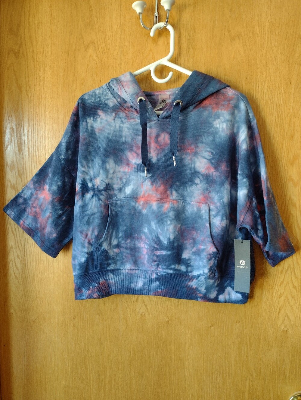 Mono B Boxy Tie Dye Hoodie Size Medium